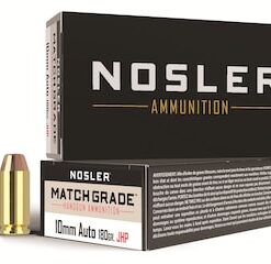 Nosler Match Grade 10mm Auto 180gr jhp